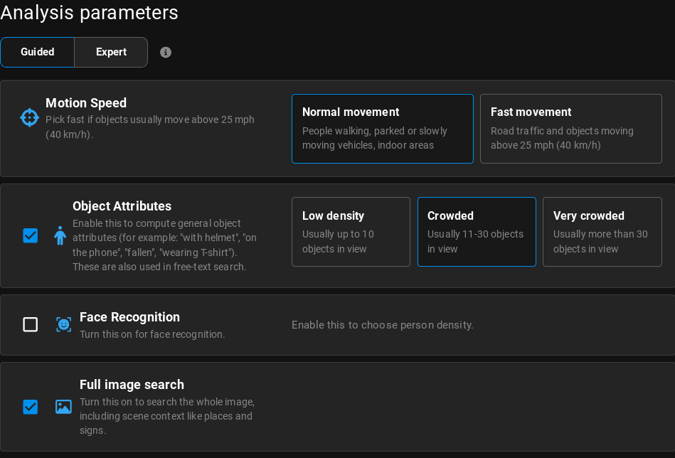 Parameters