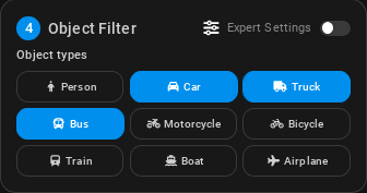 Object filter