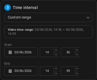 Time interval